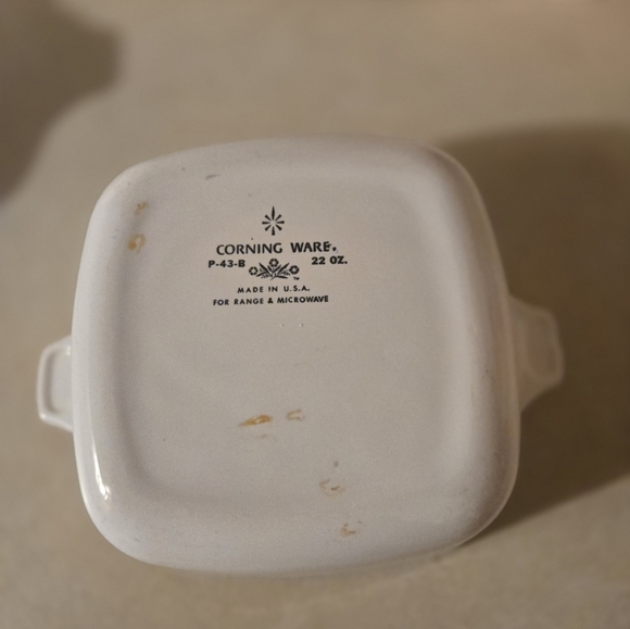 Corningware Vintage Blue Cornflower 22 Ounce Dishes (3) - Picture 7 of 10